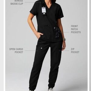 Fabletics Top & Bottom scrubs